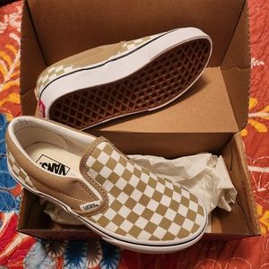 Vans Classic Slip-On Checkerboard SZ 2.5